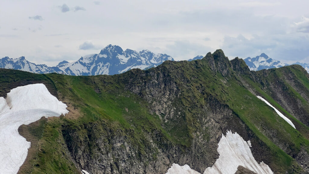 View from Nebelhorn Höfatsblick