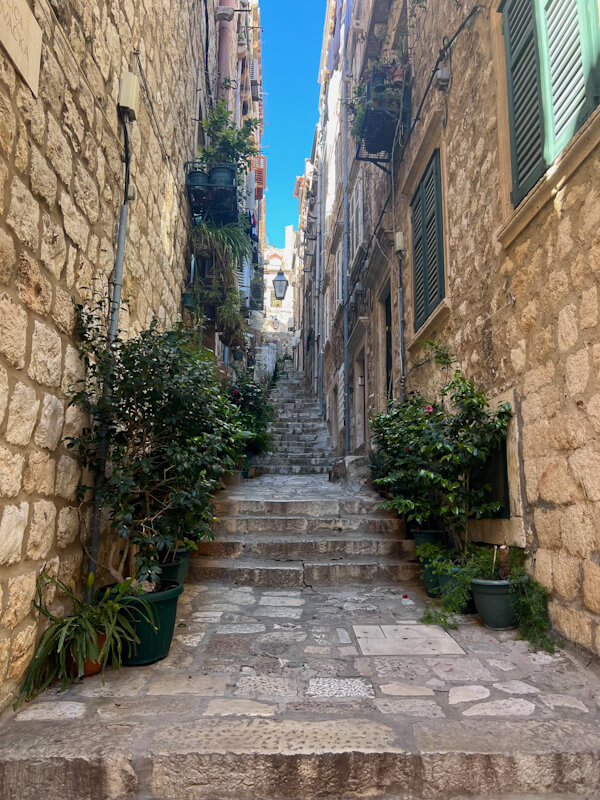 best streets to see in dubrovnik