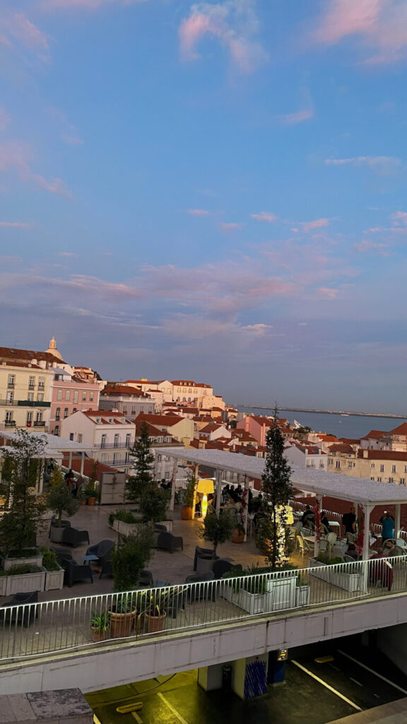 miradouro-de-santa-luzia-sunset-view lisbon travel guide