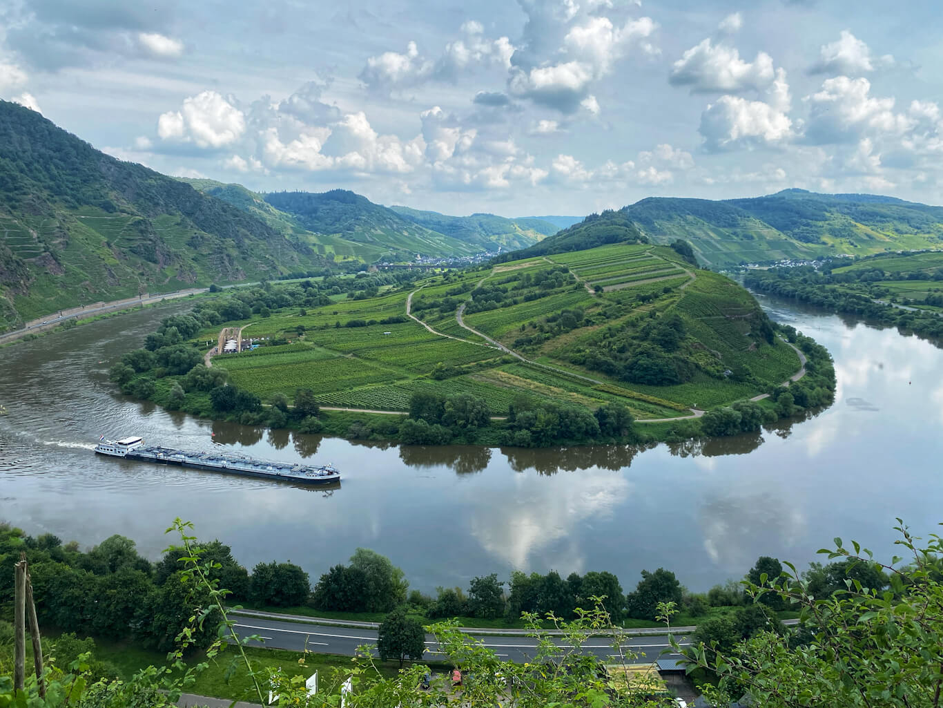 bremmer calmont hike horseshoe bend view of mosel river