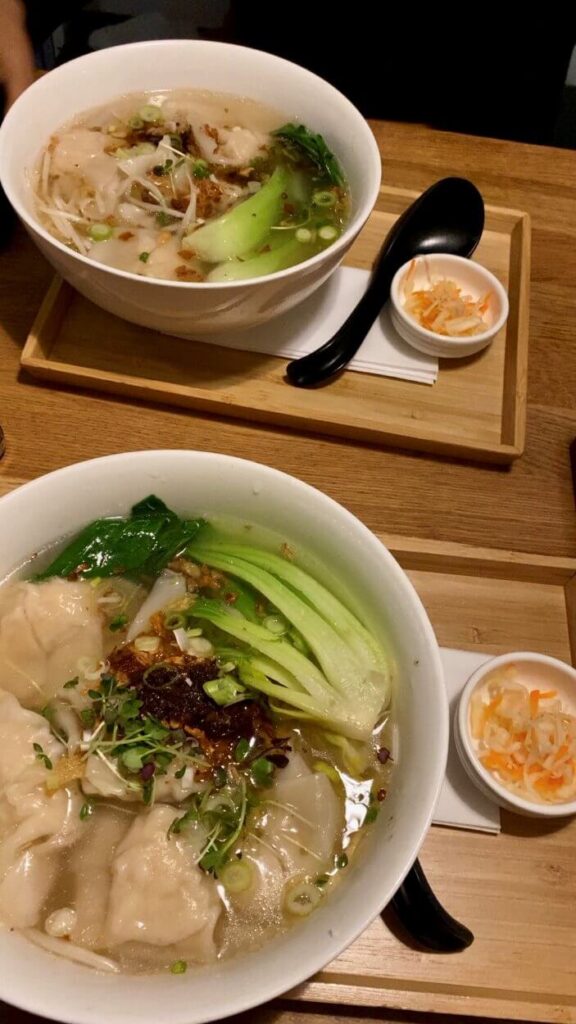 Warm and soothing noodle soup