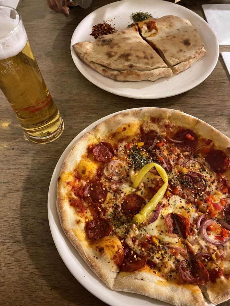 Pizza from Vapiano